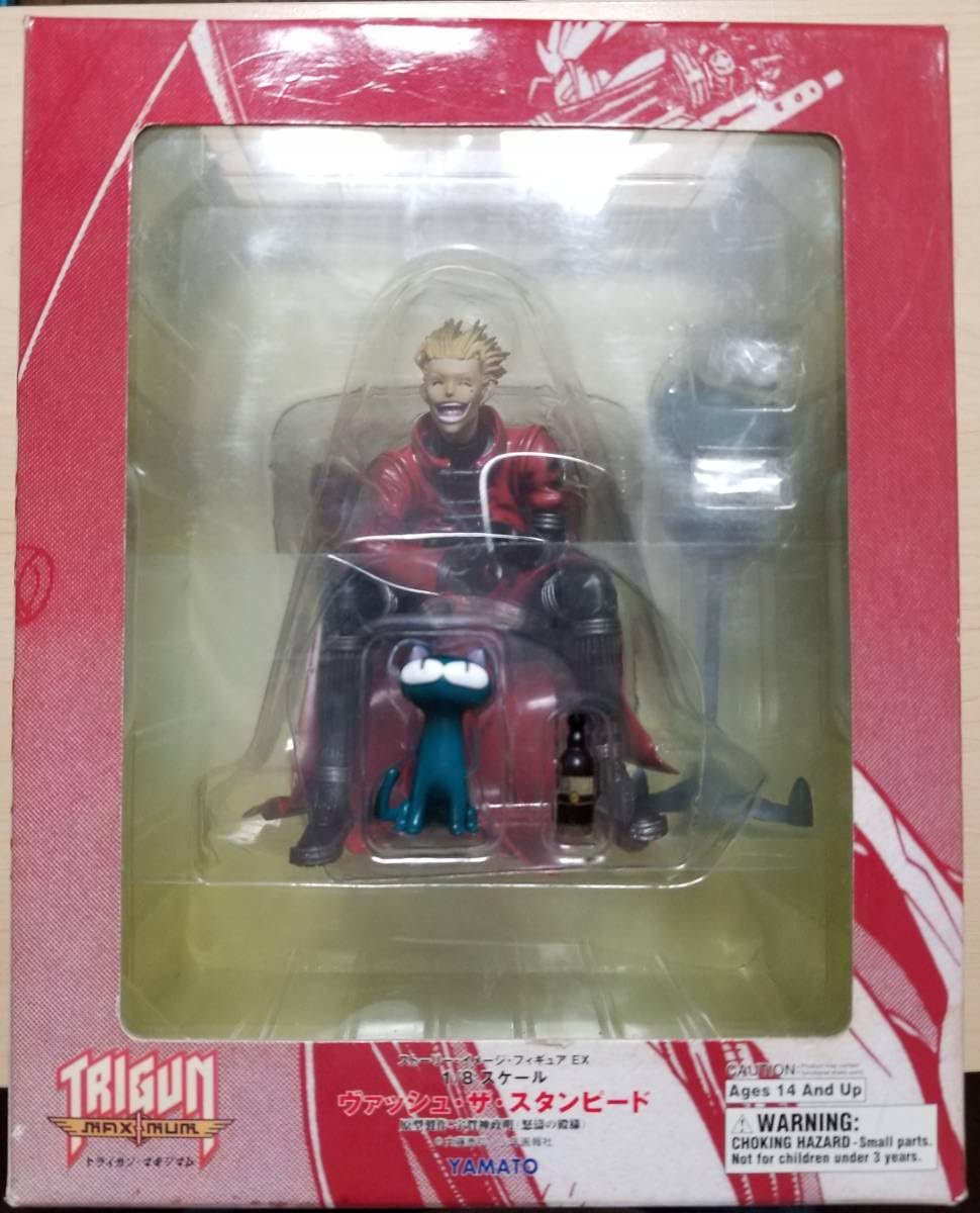 トライガン Vash the Stampede フィギュア　限定 TRIGUN STAMPEDE』黒く変化したヴァッシュを再現！「ARTFX J
