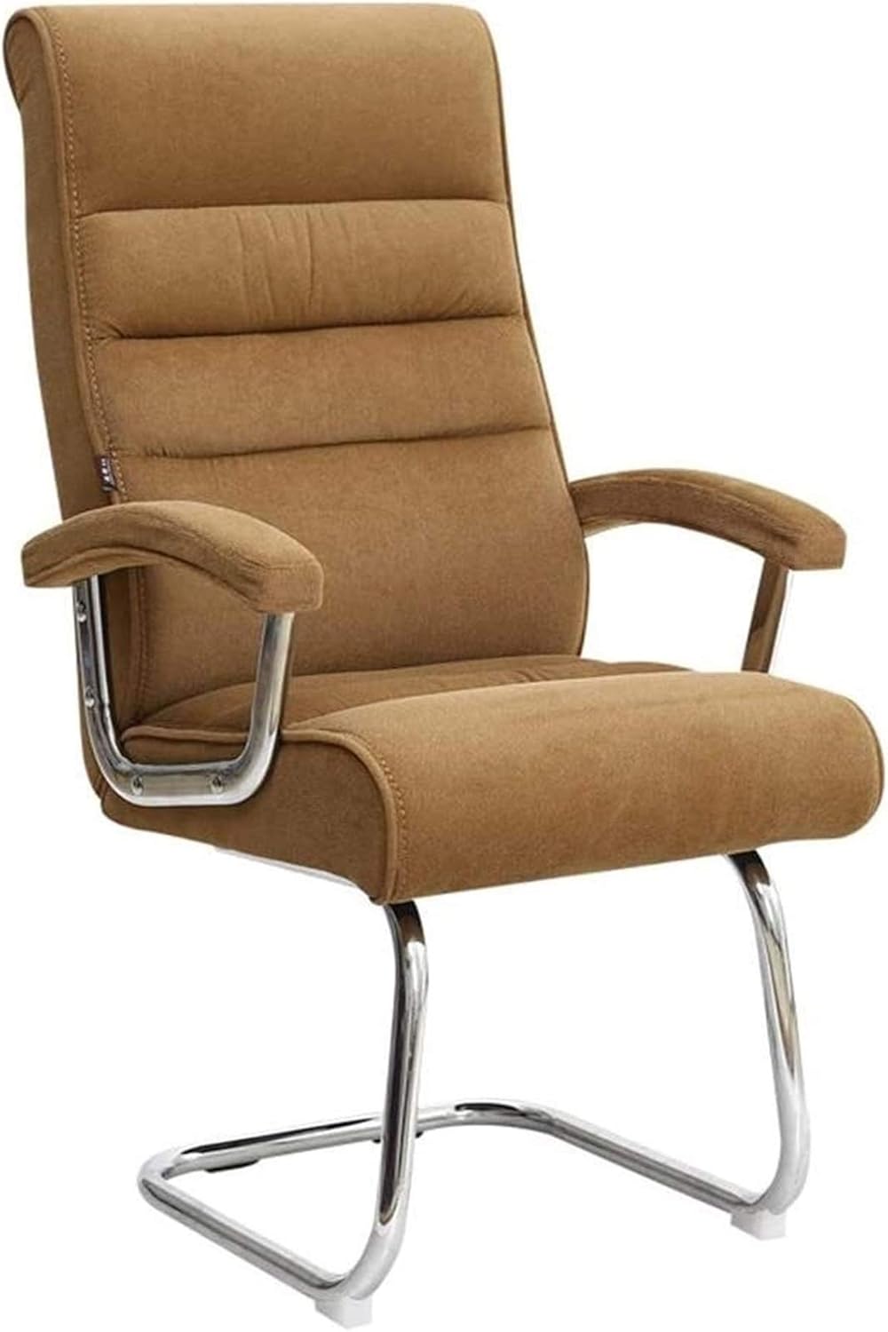 Fhw Equipo de oficina ergonómico silla de escritorio Silla arco del pie franela de tela con respaldo alto Silla ejecutiva equipo asiento incorporado primavera bolsa silla de estilo Racing for Office S