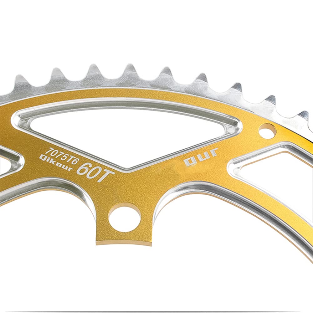 Amazon.co.jp: BINTING バイクチェーンリング、60T 130 BCD マウンテン