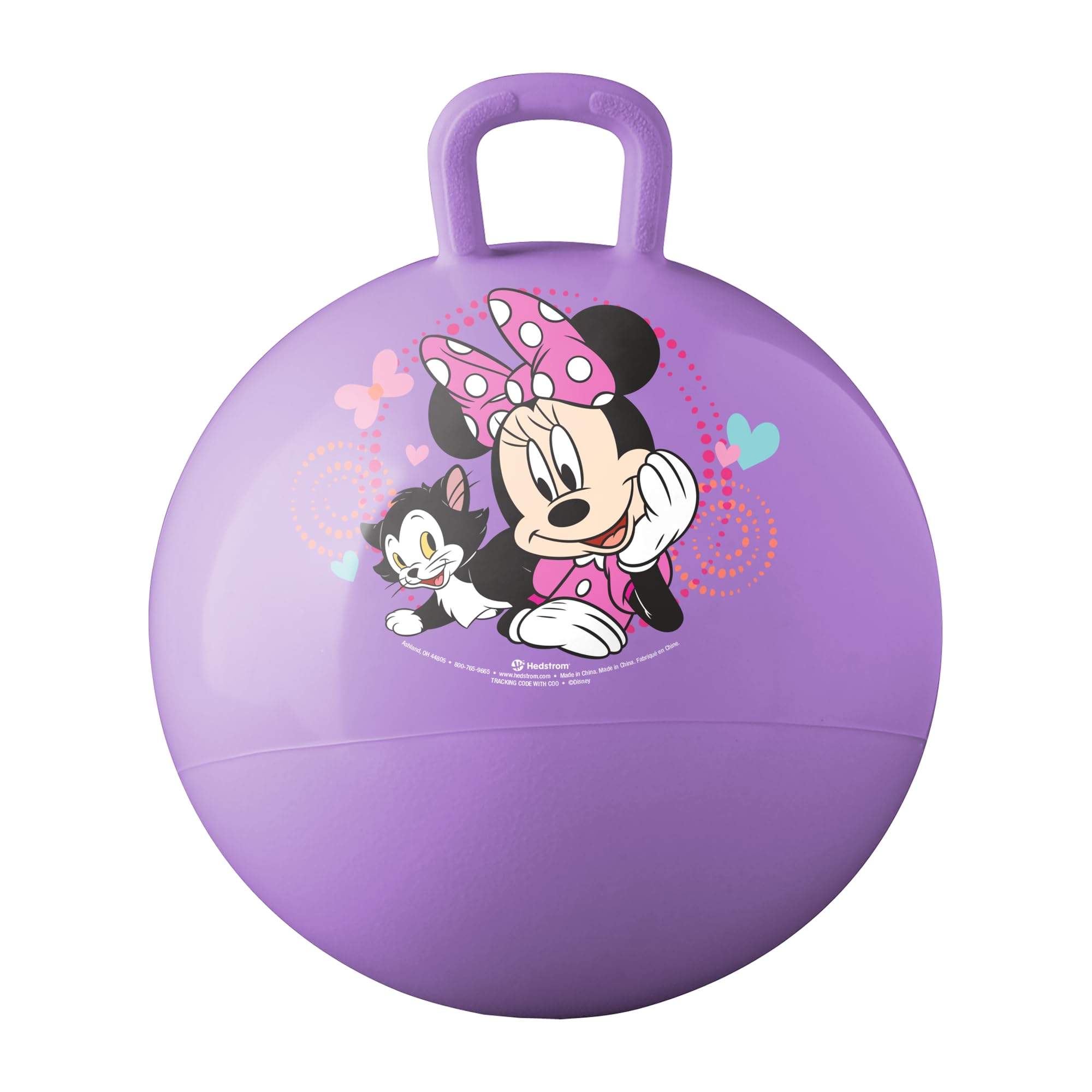 Minnie Mouse Happy Helpers Hopper Ball, Hop Ball for Kids, 15 Inch (55-73301AZ-A)
