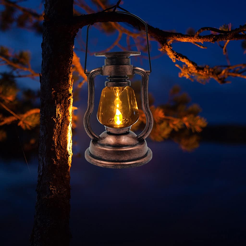 Amazon.com: SJYDQ Retro Led Solar Lights Classic Kerosene Lamp for