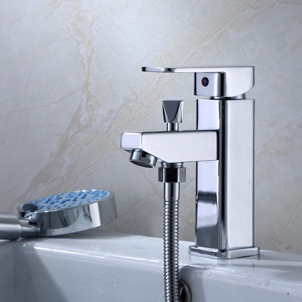 robinet lavabo robinets de cuisine de lavabos Robinet Évier robinet salle bain monotrou robinet eau chaude et froide lavabo salle de bain avec douche mitigeur multifonctionnel