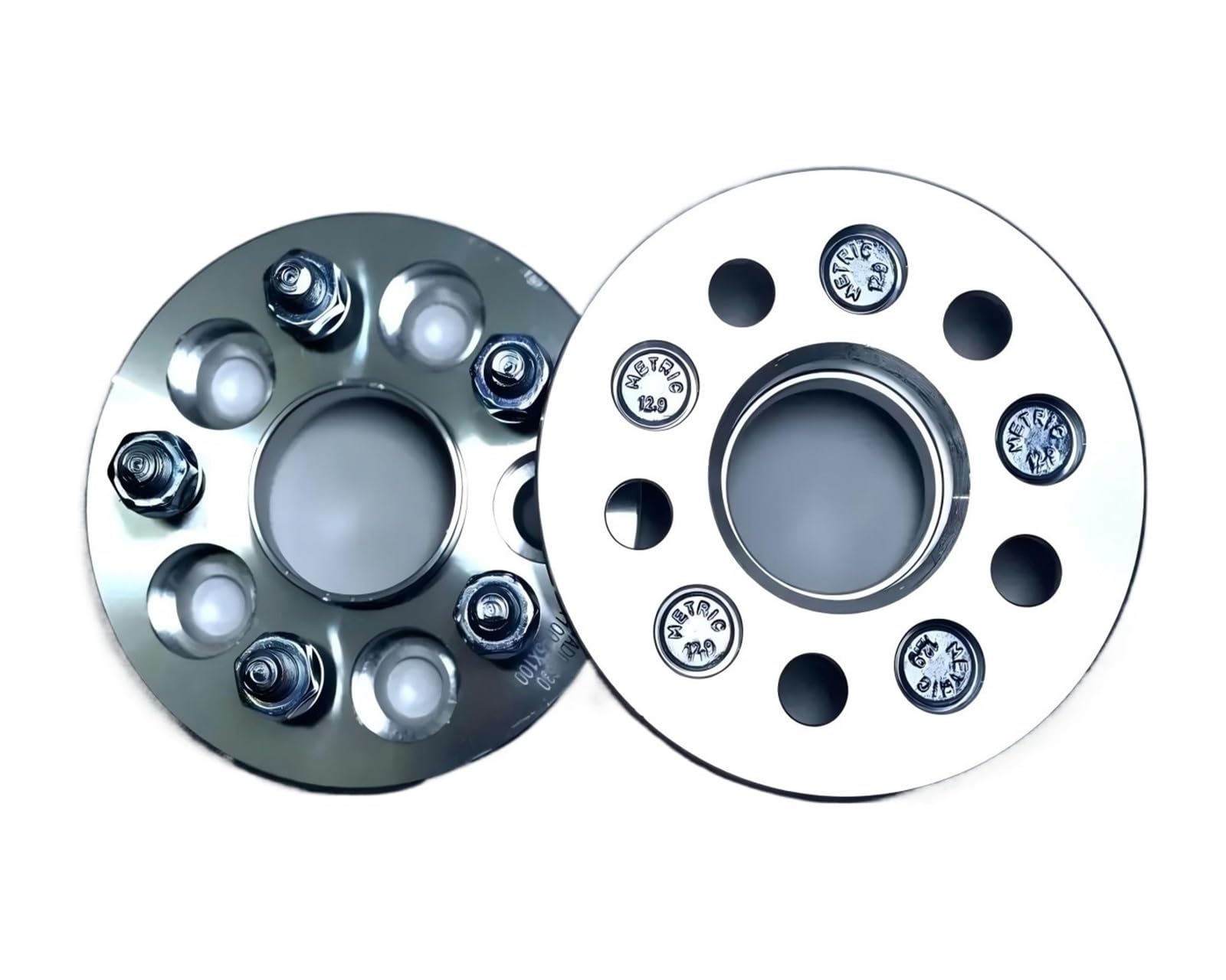 Entretoises de roue de voiture Adaptateurs de roue conversion PCD 5x114.3 à 5x112, hubcentrique 60.1 57.1/66.6mm, 2 pièces, 20mm(60.1 to 57.1mm)