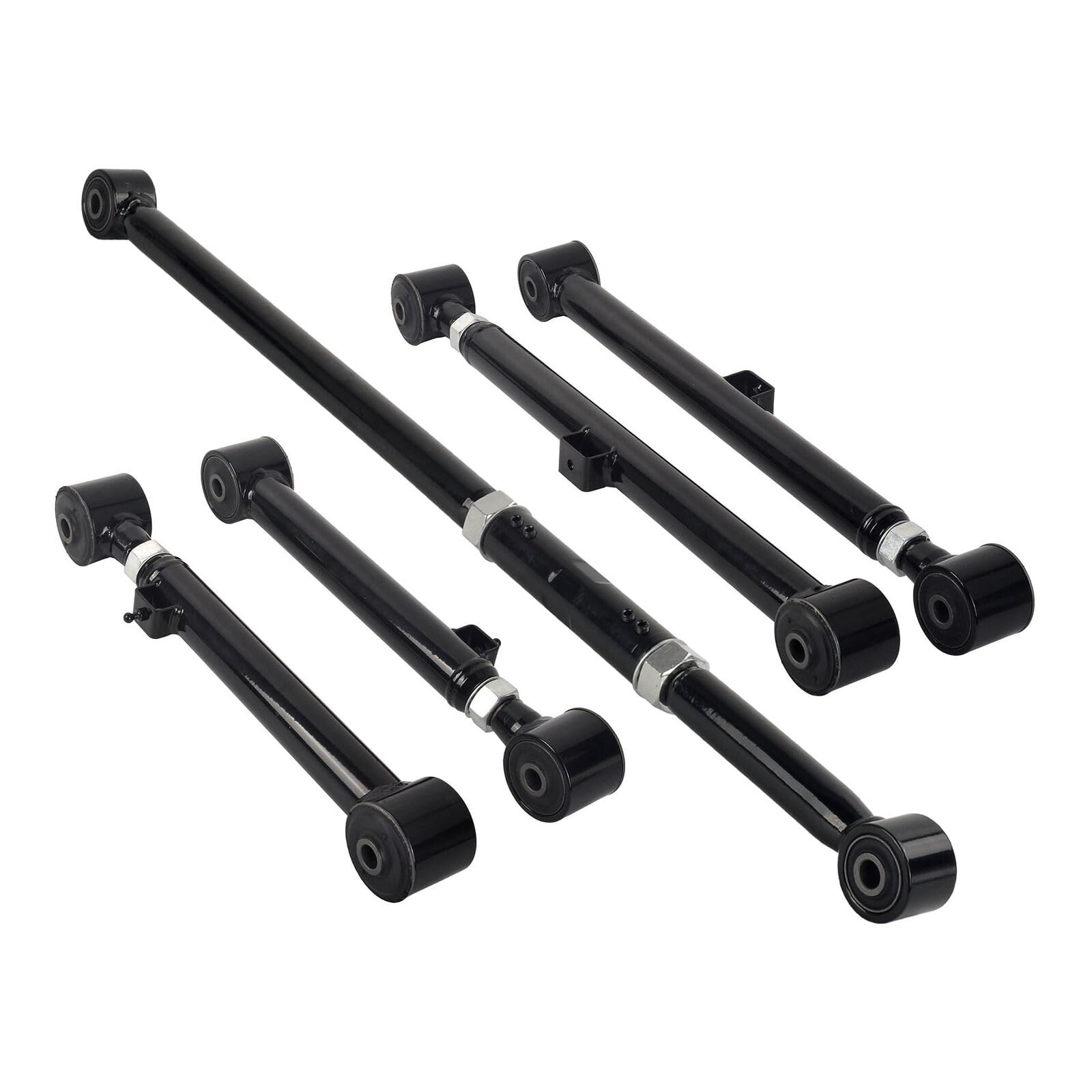 iiLentes Adjustable Rear Upper and Lower Control Arm With Rear Panhard Track Bar