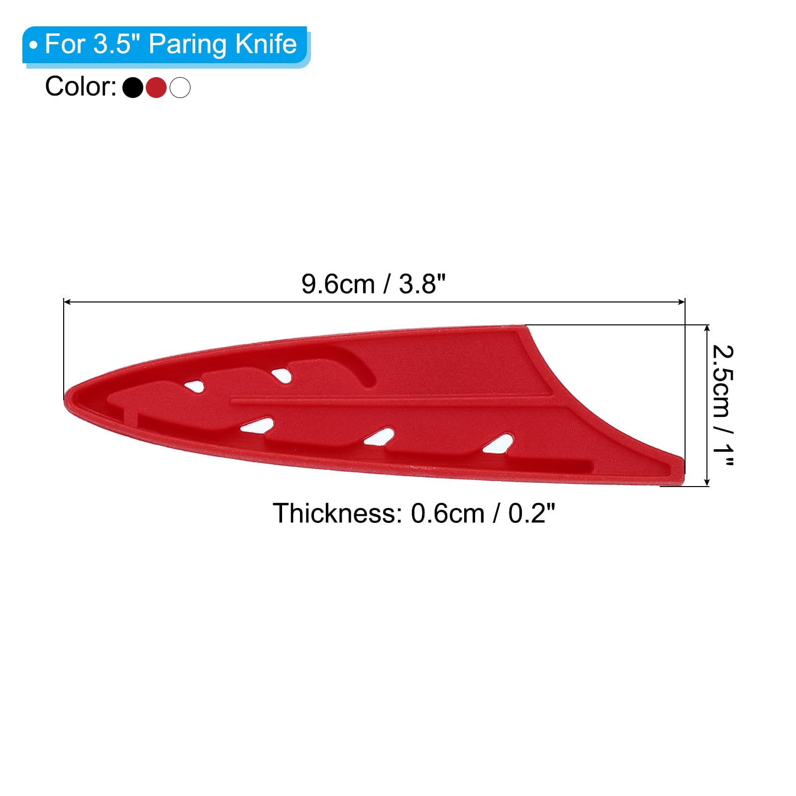 Berti Coltellerie I CUCINIERI LO SPECIALISTA Coltello per arrosto e affettati 23,5cm - rosso - Gasparetto 1945