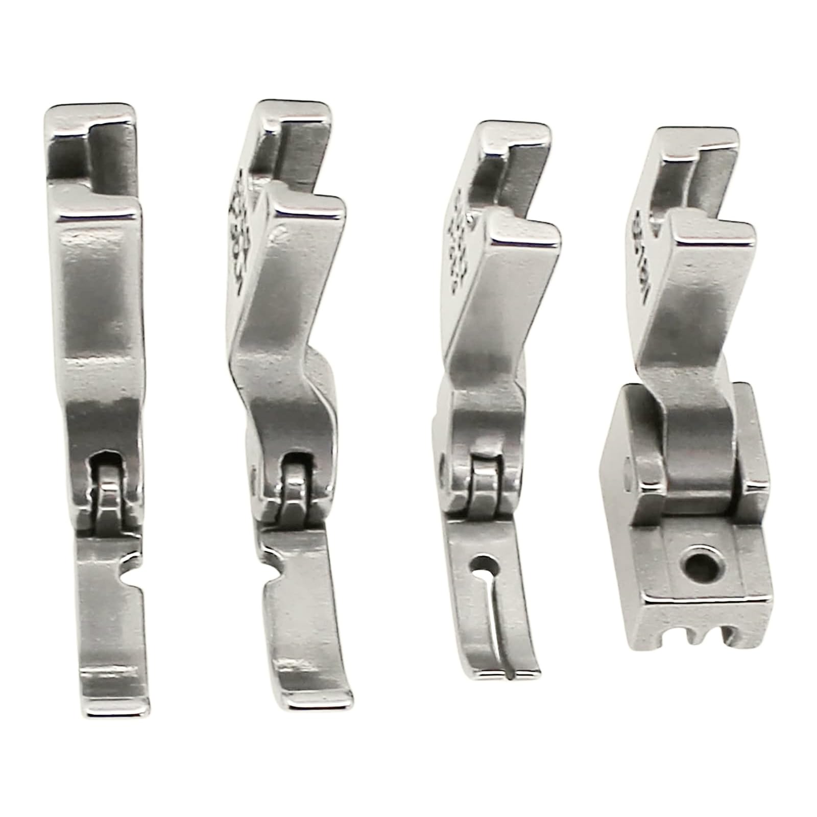 4 Pack Industrial Sewing Machine Presser Foot Robust Construction for Accurate Machine Feet