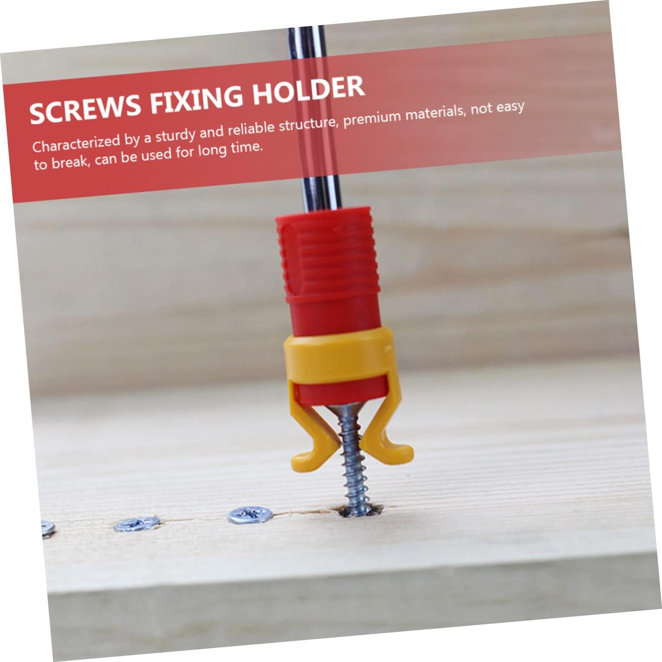 5Pcs Screw Holder Clamp for Woodworking Easy to Use Lightweight Screw Fixing Tools for Screws Enhance Working Efficiency with Premium Quality Design