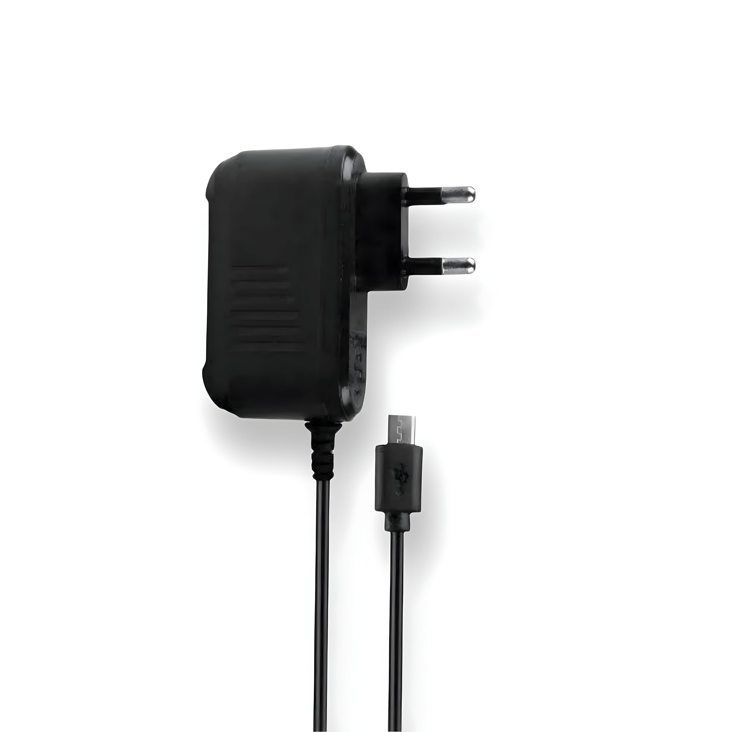 Micro Basic V8 Phones Charger Compatible with Samsung/Intex/Lava/Micromax and Many More Keypad Mobile Phones Micro Pin Charger (3 Month Warranty)