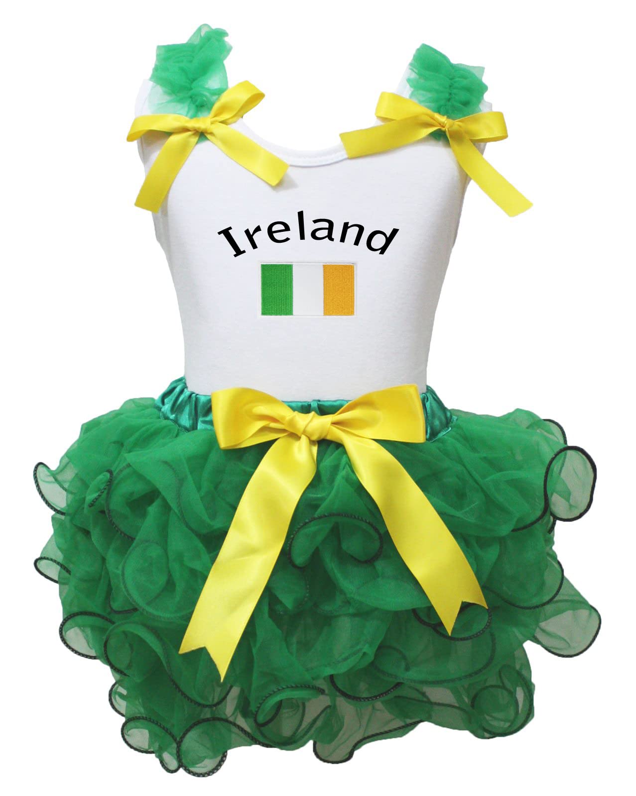 Traje de falda de pétalo de Irlanda Nb-8y el regalo ideal para niñas de 6 a 8 años 2