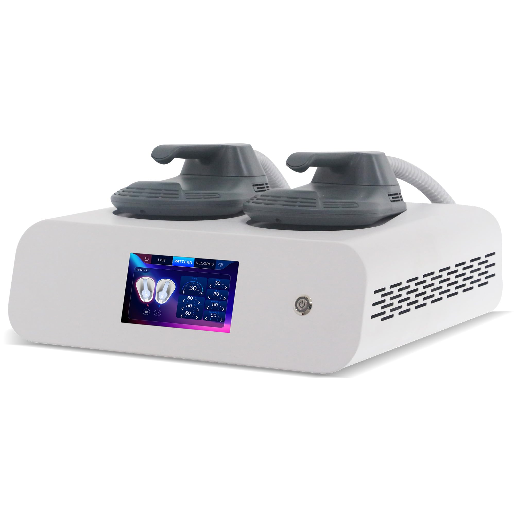 Máquina MYOSLIM de 6500 W para la estimulación muscular corporal con 2 asas Neo RF máquina profesional EMS Hiemt para adelgazar la forma del cuerpo.