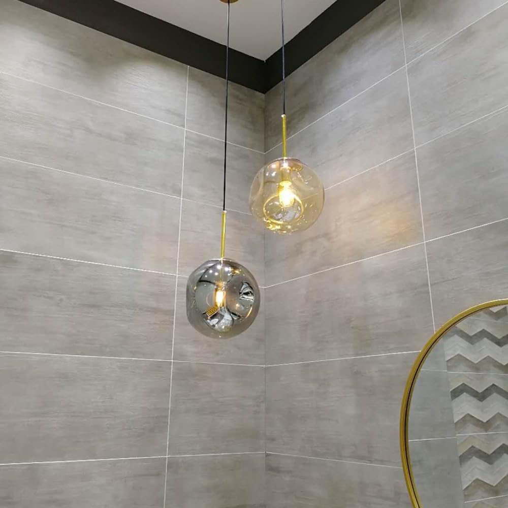 Nordic szklana lampa wisząca kula mini żyrandol lampa sufitowa nieregularny szklany wiszący klosz lampy wyspa kuchenna oprawa oświetleniowa oświetlenie stołu w jadalni lampy wiszące E27 Star of Light