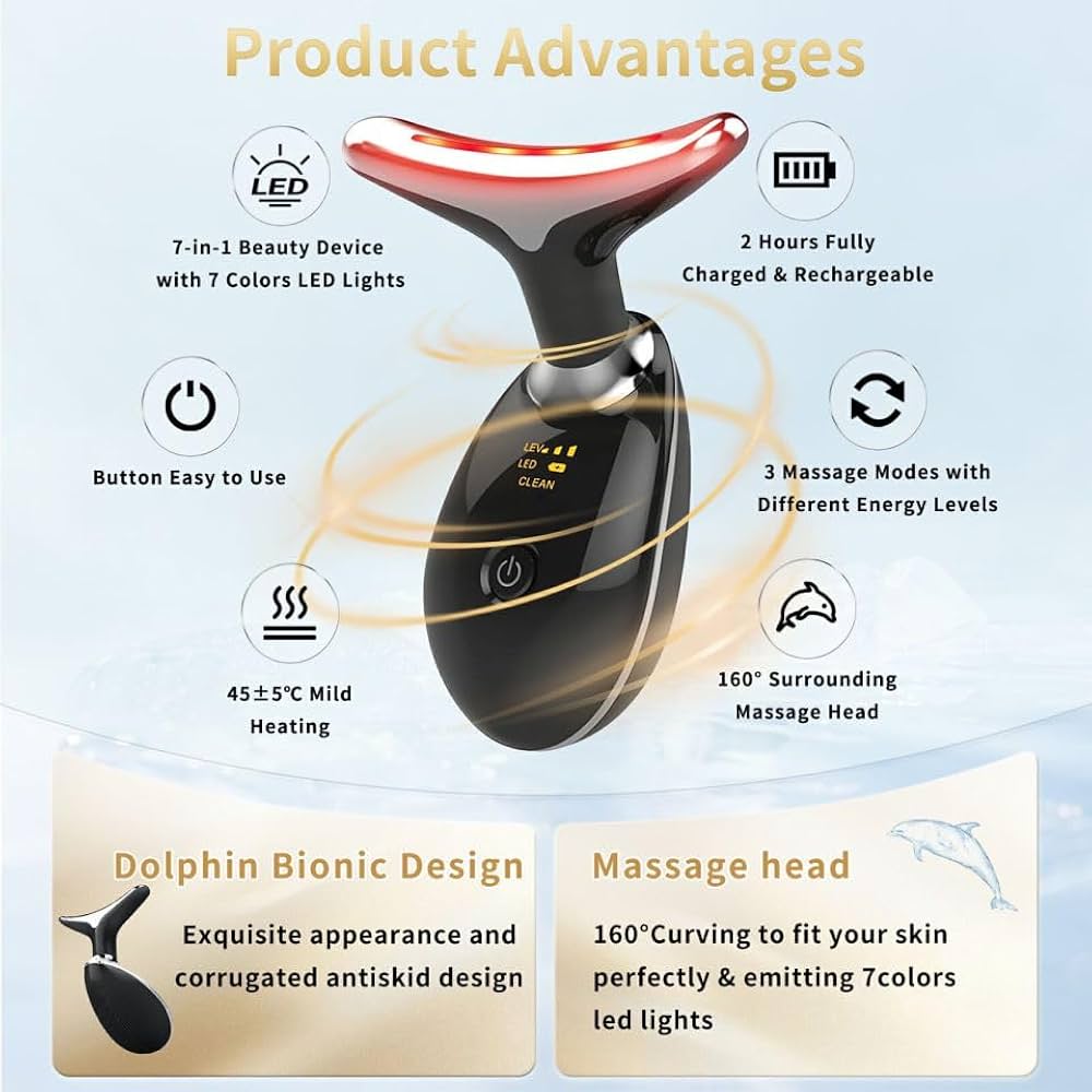 ボディ・フェイスケア MULTIFUNCTIONAL SKIN CARE BEAUTY DEVICE Amazon.com: Facial Beauty Device, Multifunctional Facial