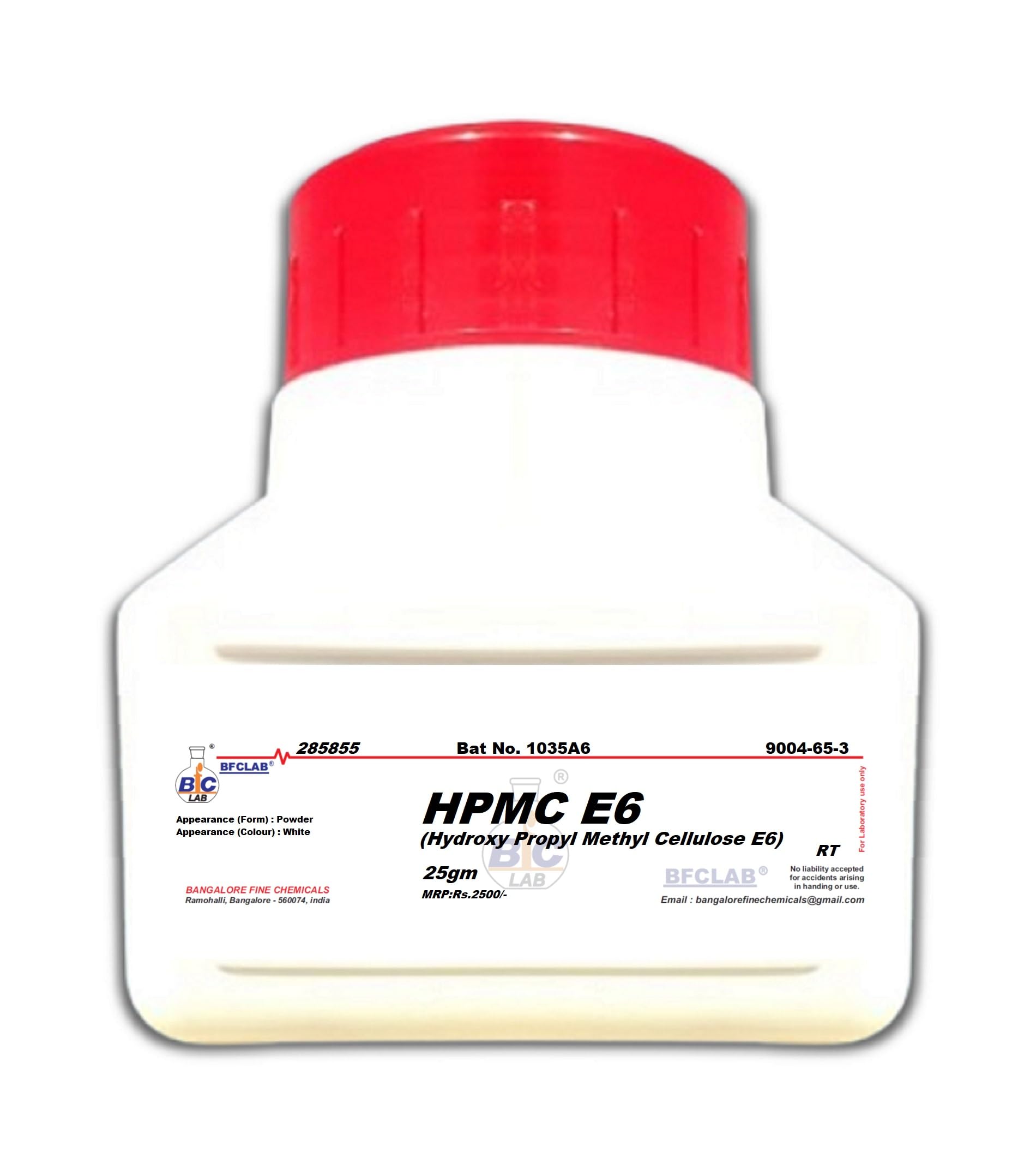 HYDROXY PROPYL METHYL CELLULOSE E6-25gm (HPMC E6)-image-36