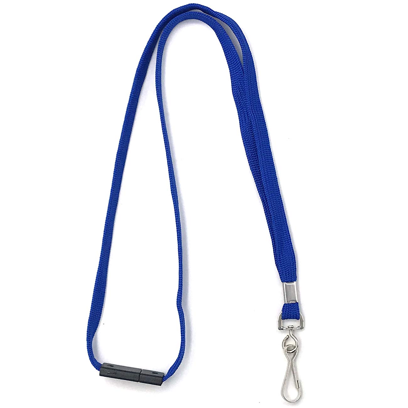 Cordón De Seguridad Azul Para Tarjeta De Identificación - Impreso "CARER", Para Enfermería/hospital, Desmontable
