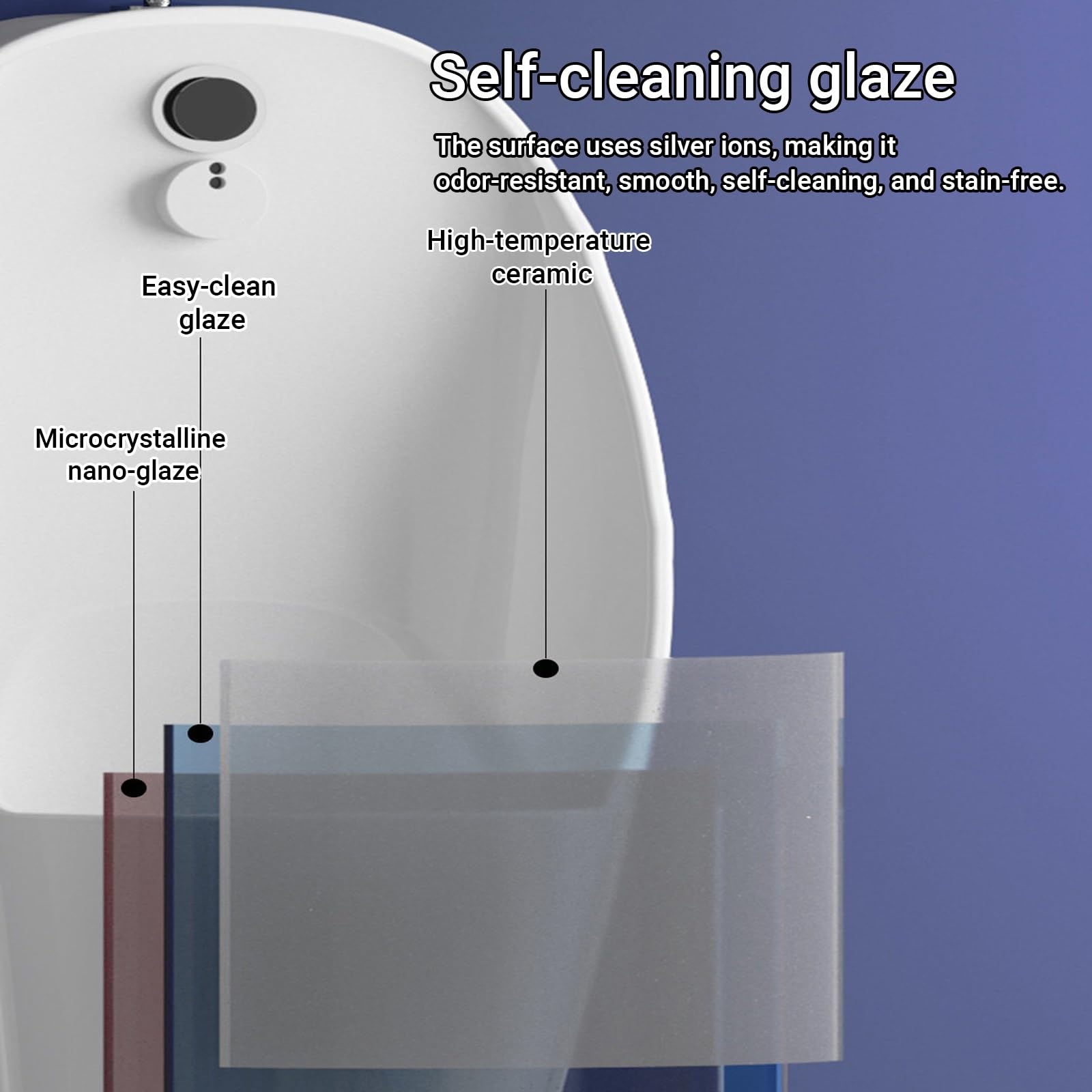 Naścienne ceramiczne pisuary dla mężczyzn odporne na zachlapanie, antyzapachowe, kompaktowe do domowej łazienki, hotelu, czujnik zastosowania komercyjnego