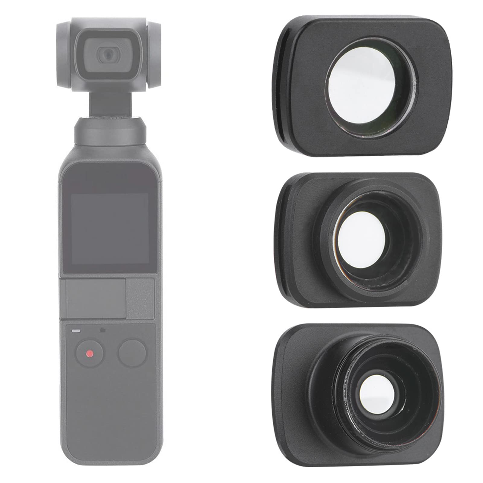 Amazon | ポケットカメラレンズセット、カメラレンズセット、10Xマクロ
