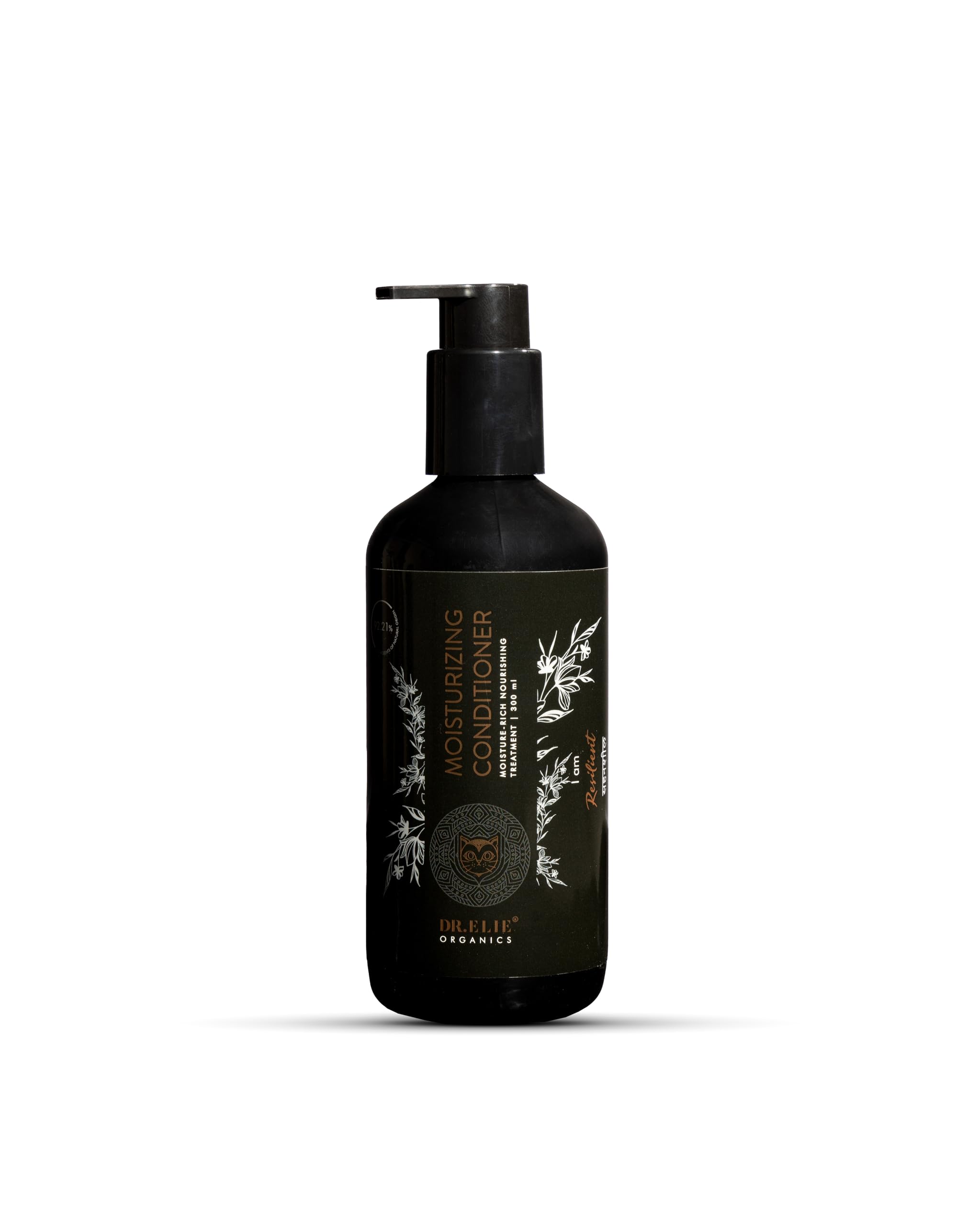 Dr Elie Organic™ Moisturizing Hair Conditioner - Men & Women | 300ml | Infused with Aloe Vera & Shea Butter for Hydrated, Silky Hair | Sulfate-Free, Vegan & Eco-Friendly Formula | Gentle Daily Use