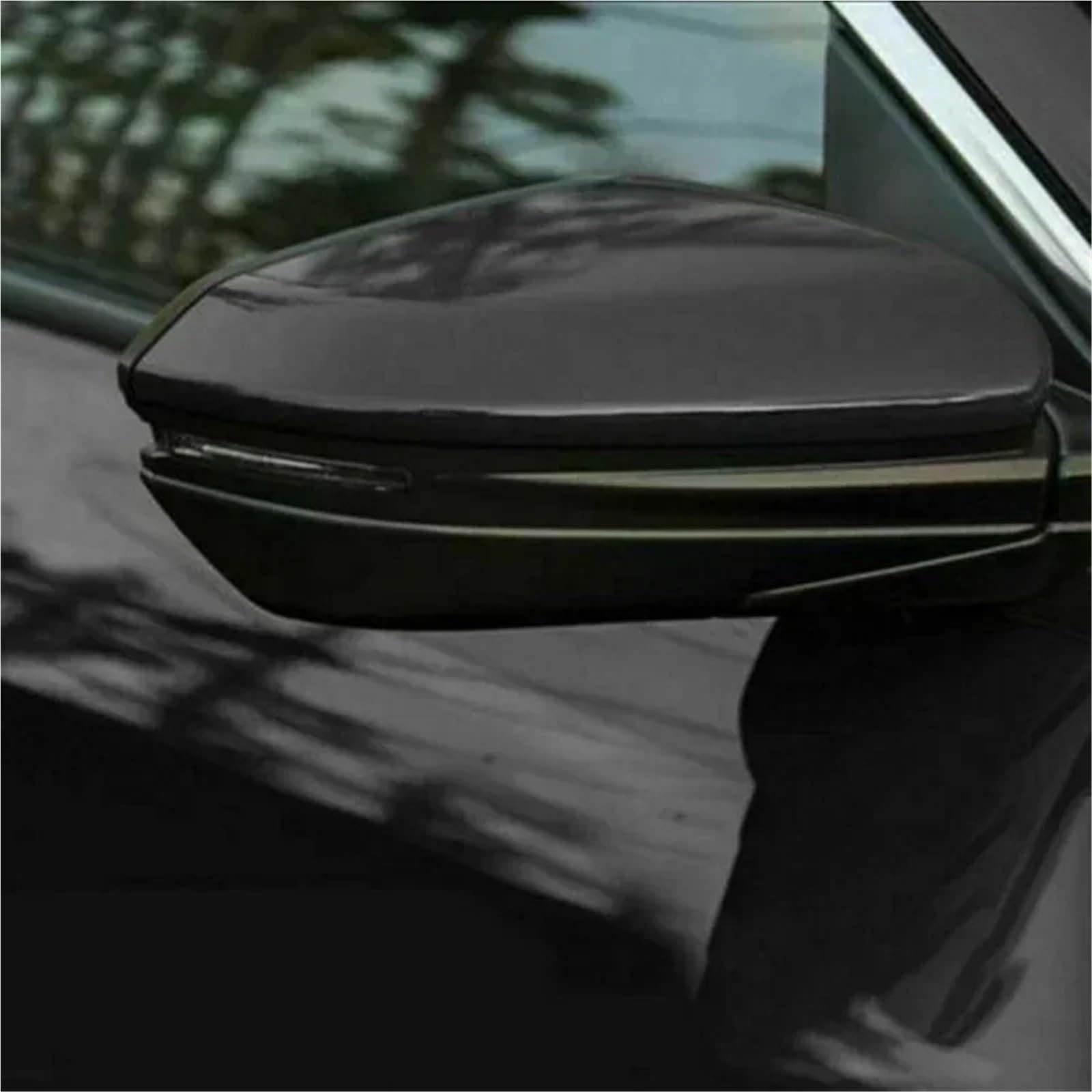 ABAGAEL Replacement Side Mirror Cover For Honda Civic 10th Gen 2016 2021 Glossy Black Finish Easy Snap On Installation For Honda Civic Accessories - View #9