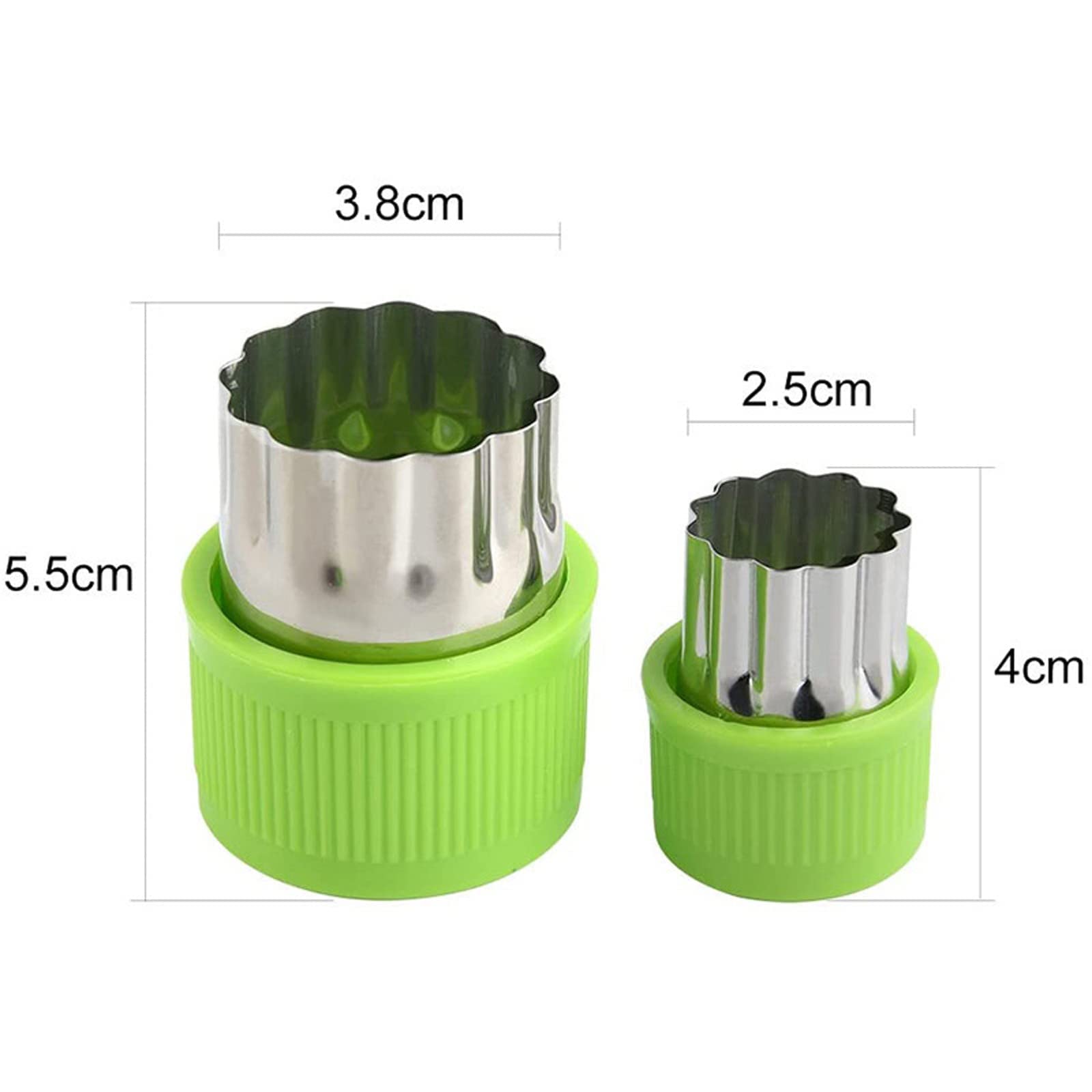 Tianlong Set Di 12 Formine Per Frutta E Verdura In Acciaio Inox, Con 10 Forchette A Tema Animali, Per Bambini E Cucina Creativa