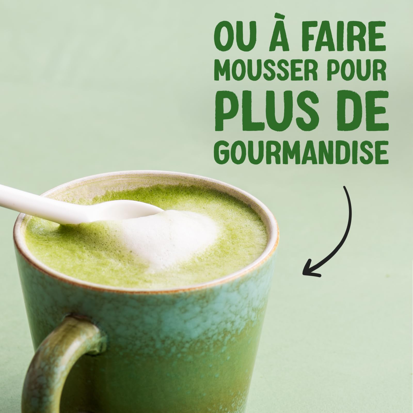 Alpro - Boisson Végétale - Matcha Coco - 1L - Lot de 8x1L