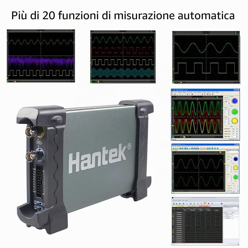 Hantek 6022BE/6022BL Pc-Based Usb Digital Storag Oscilloscope 2channels 20mhz 48msa/S With Original Box Osciloscopio