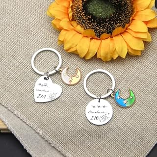 FGHJK Regalo Zia e Zio Portachiavi Zia e Zio Idee Regalo per Gli Zii Idee Regalo per Zia e Zio Regalo di Compleanno per Zia Regalo di Natale per Zia Zio (1)