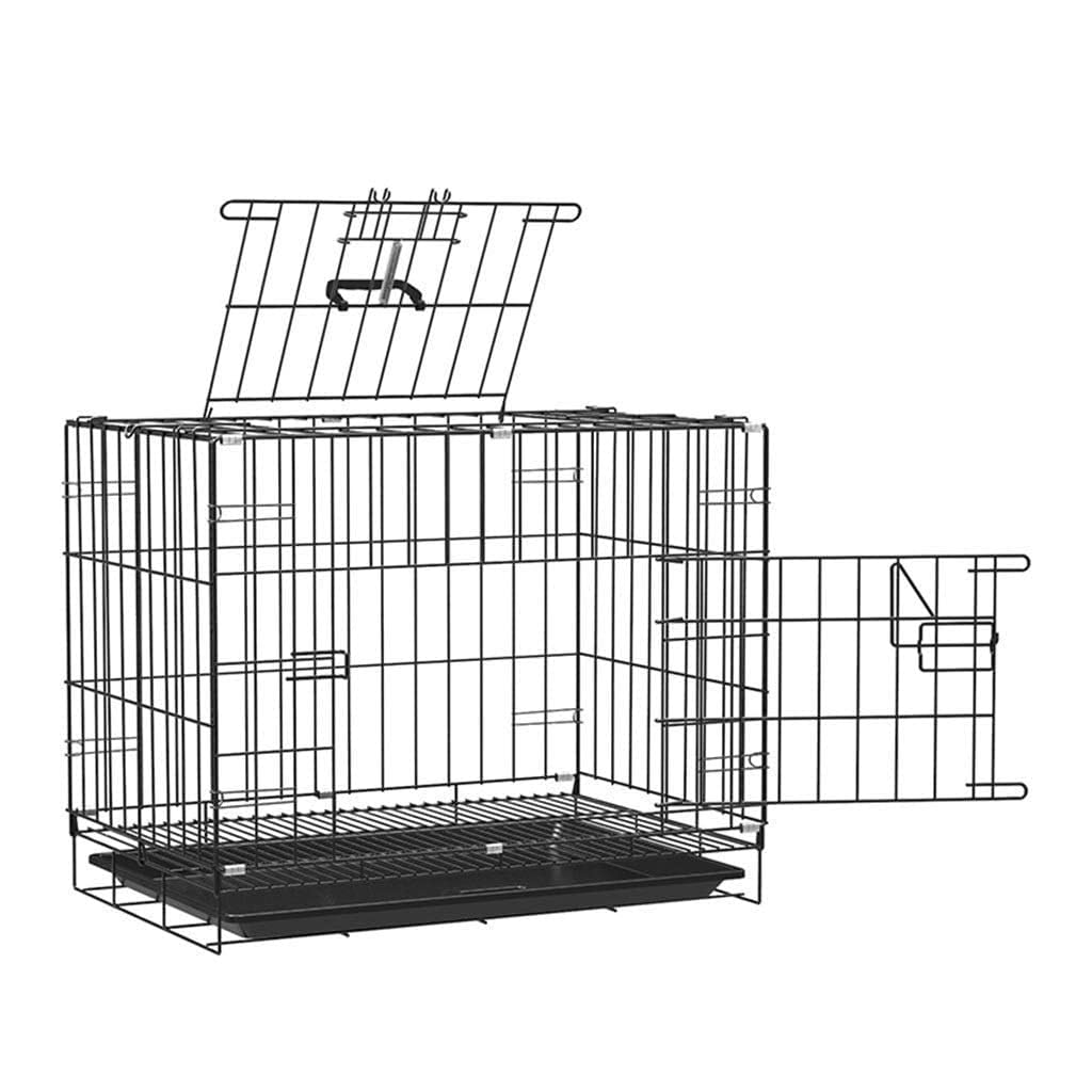 See full amazon price history chart for KittuPet Dog Cage Double Door Heavy Duty Folding Metal Kennel for Large Size Dogs and All Breeds (30 inch Black) KittuPet Dog Cage Double Door Heavy Duty Folding Metal Kennel for Large Size Dogs and All Breeds (30 inch Black) (B0BLHP7WJD) Amazon Price History, Amazon Price Tracker