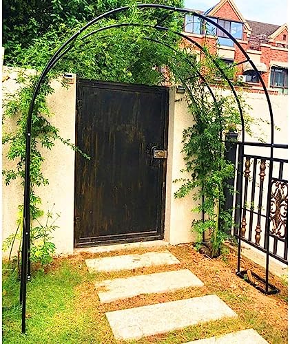 Arche de jardin en métal en acier galvanisé haute résistance de 240cm - 6