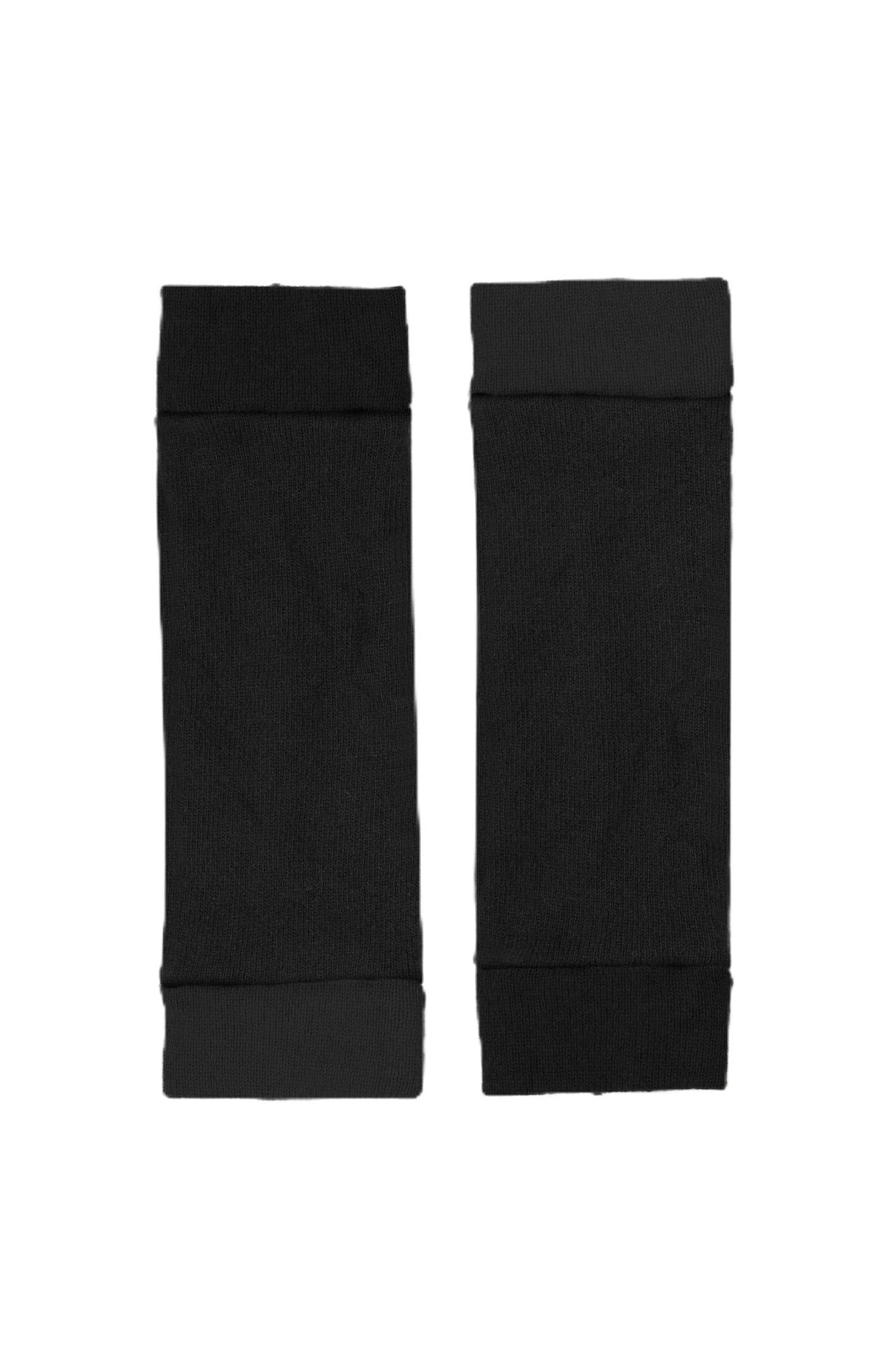 Turtle Doves 100% Recycled Cashmere Wrist Warmer Classic Black