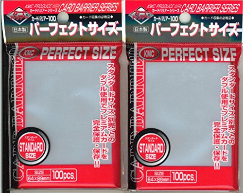 Preisvergleich Produktbild Clear Card Sleeves 100ct. by KMC Sleeves