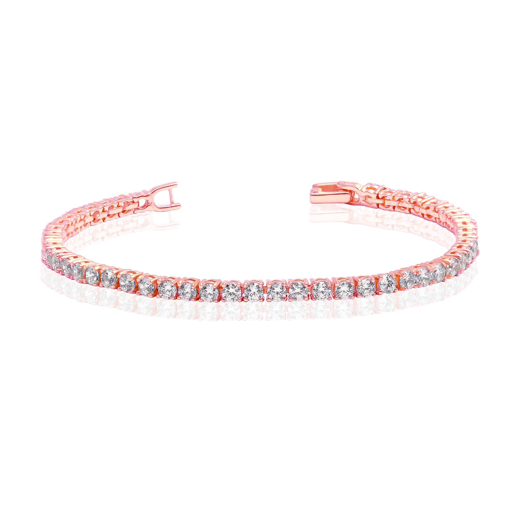 See full amazon price history chart for LeCalla Rose Gold Plated Multi CZ Tennis Bracelet for Women and Girls 7.5 Inches LeCalla Rose Gold Plated Multi CZ Tennis Bracelet for Women and Girls 7.5 Inches (B0BSNGF232) Amazon Price History, Amazon Price Tracker