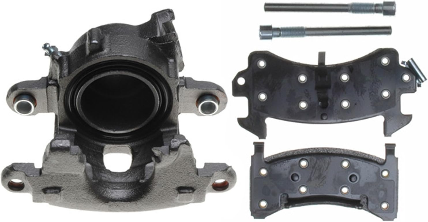 ACDelco Professional 18R625 (18035814) Front Passenger Side Disc Brake Caliper Assembly with Semi-Metallic Pads (Loaded Non-Coated)