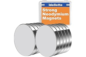 10 Pcs Super Strong Outdoor Magnets with Adhesive
