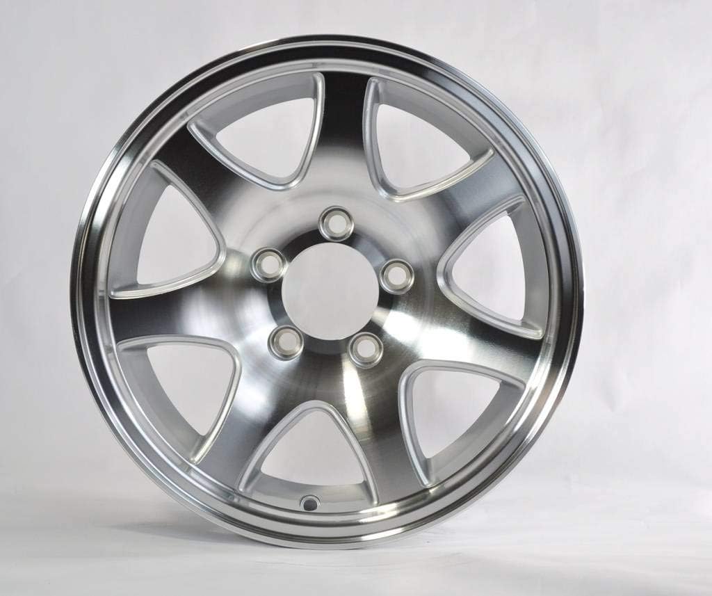 15 x 6 Sendel Aluminum Trailer Wheel (5Lug) 2150 lb