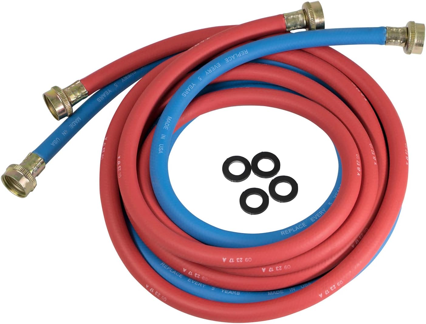 FlexCraft 25610K, Washing Machine Supply Line, For Hot And Cold Water