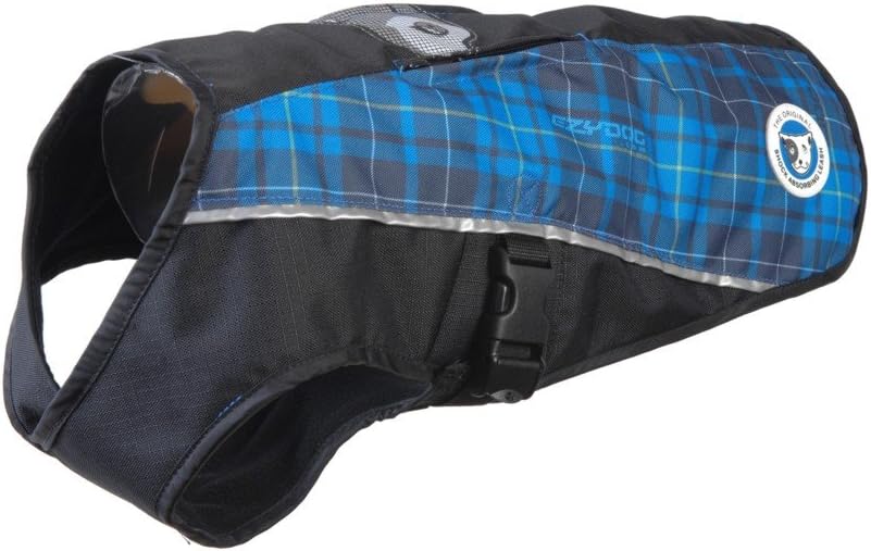 EzyDog Element Dog Jacket, Extra Large (27inch Long), Tartan Amazon