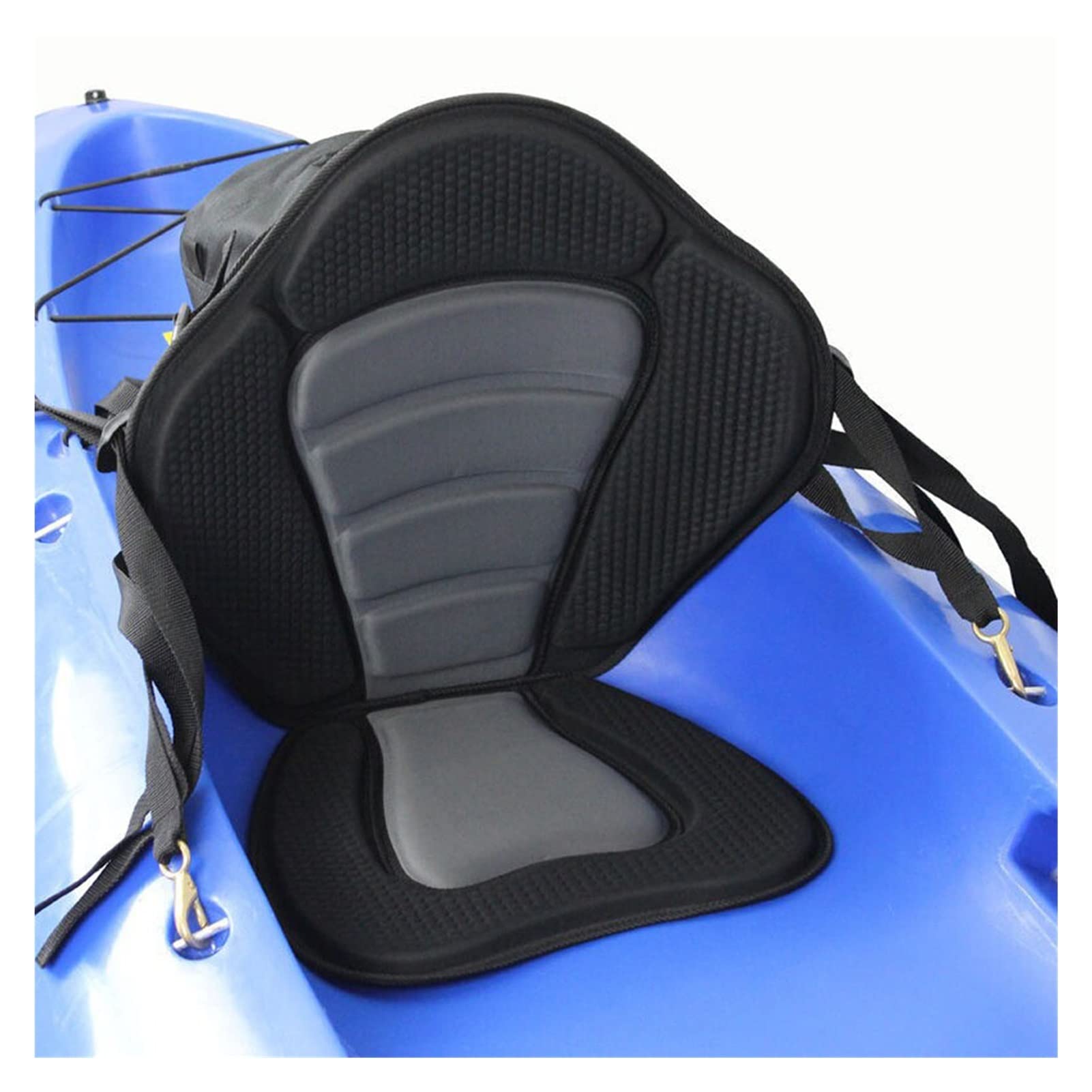 Assise pour kayak réglable , Bateau de chaise avec dossier, siège de canoë amovibles de sac Assise pour kayak réglable , Bateau de chaise avec dossier, siège de canoë amovibles de sac