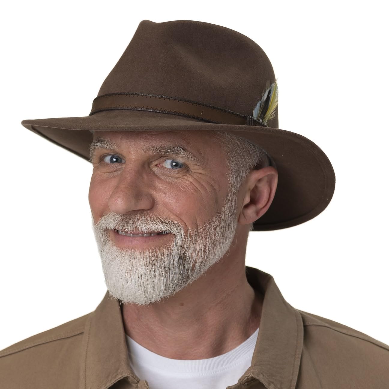 Stetson Rutherford VitaFelt Filzhut Herren Made in USA Wasserabweisend Traveller Packable Garniturband aus Leder Jagdhut Sommer Winter