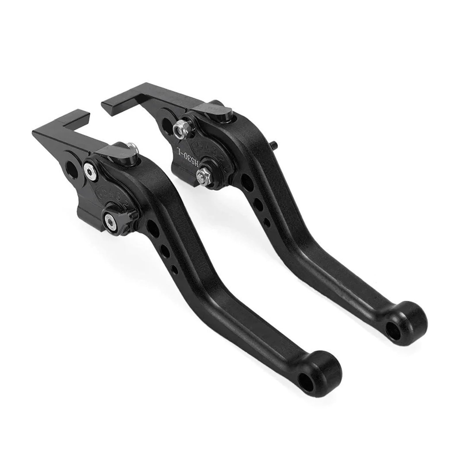 Momohchgbt Black Adjustable Cnc Brake Lever For Xp500 For Tmax500 Xp Tmax 500 2008 2009 2010 2011 Short Brake Levers Motorcycle Adjustable Handles Motorbike Parts(Black)