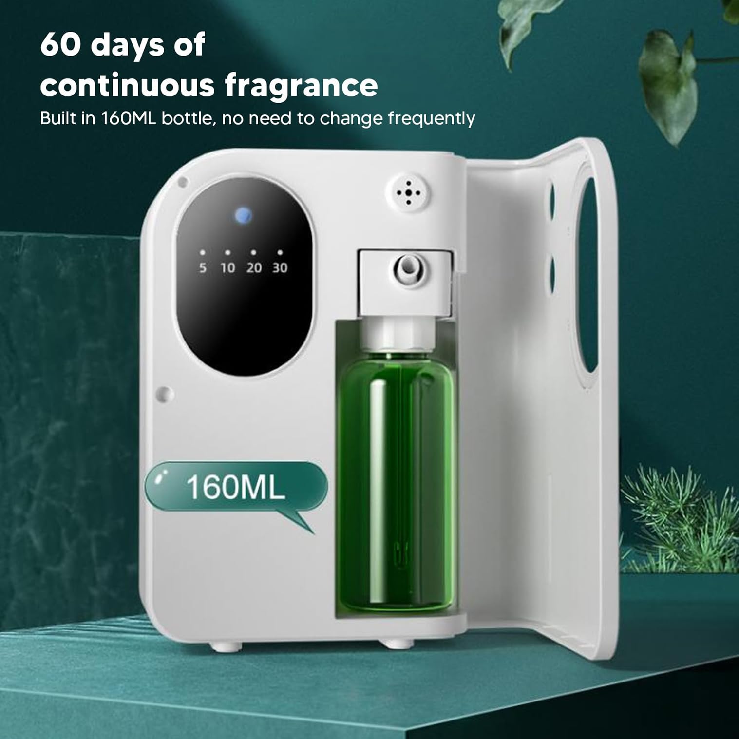 Smart Scent Air Machine, difusor comercial de aceites esenciales con control remoto, cobertura de 500 m³, para el hogar, hotel y oficina