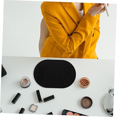 Makeup Mixing Palette Silicone Tray Brush Cleaning Mat Palette for Foundation Paint Nail Polish