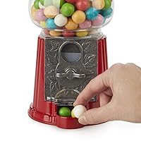 Vista 6 de Balvi Gumball Machine American Dream Red - Banco de monedas y dispensador para caramelos, chicles, chocolates, nueces