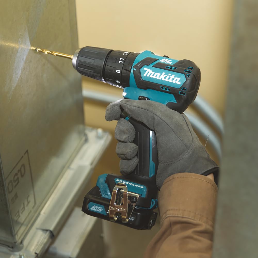 Makita HP332DSAE - Taladro percutor 10,8V litio 2,0 Ah BL