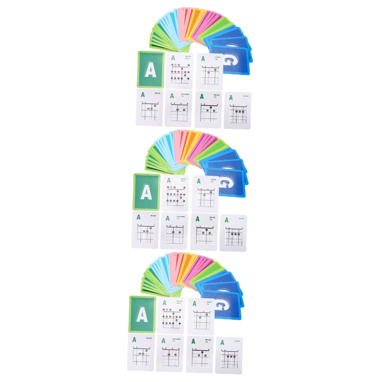 UPKOCH 147piezas Póster De Acordes De Guitarra Educativo Para Estudiantes y Profesores Diagrama y Duradero Para Práctica Rápida y Dominio De Acordes De Guitarra