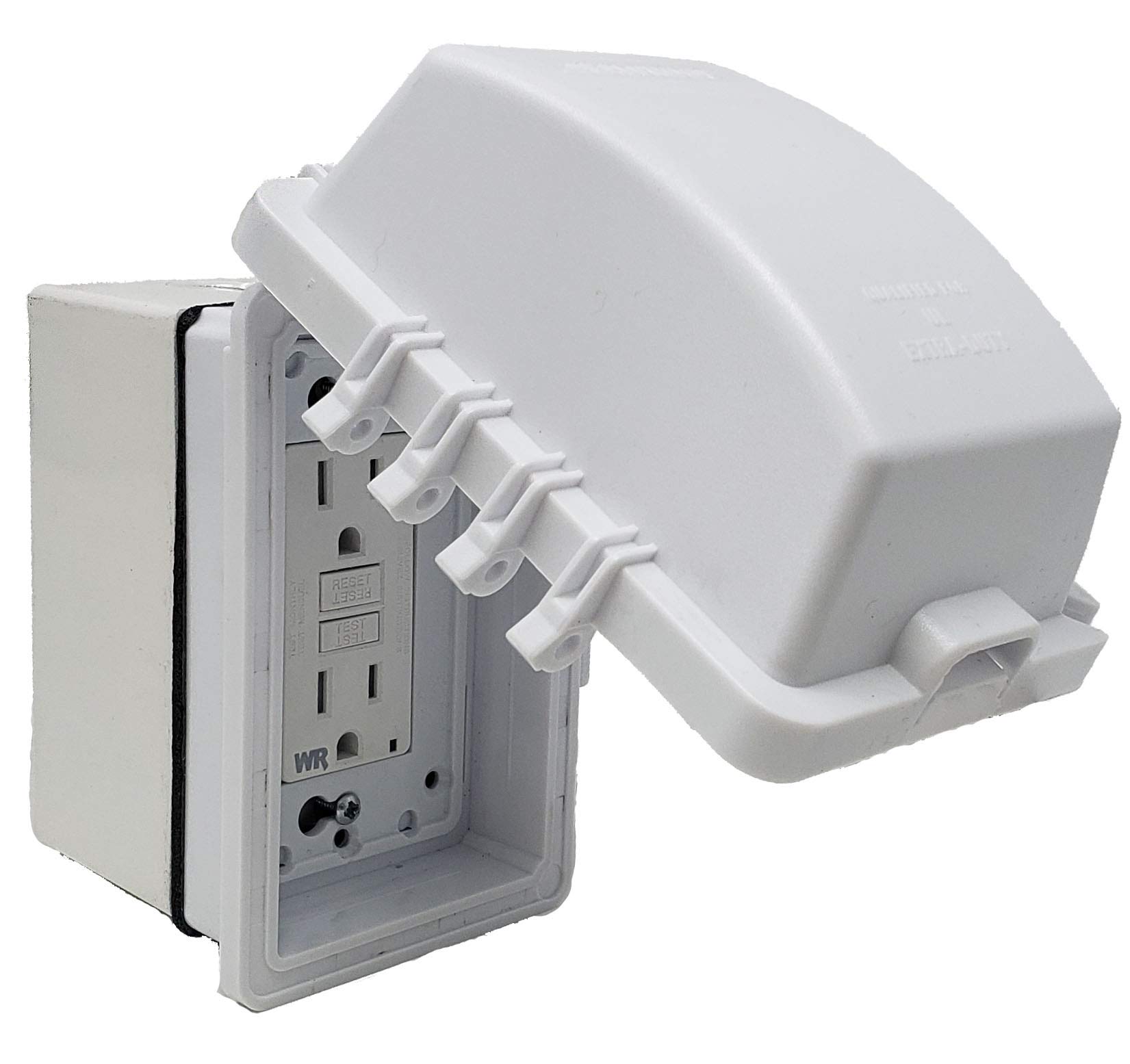 Single Gang Weatherproof Lockable Covers Durable Weatherproof