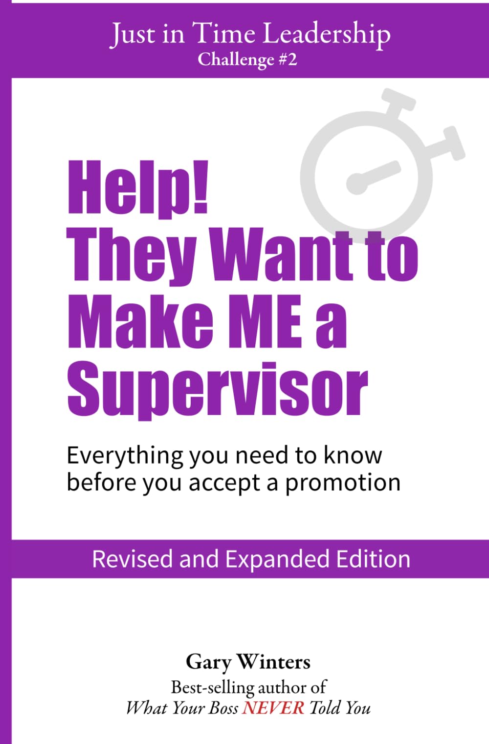 Help! They Want to Make ME a Supervisor: What you need to know before you accept a promotion
