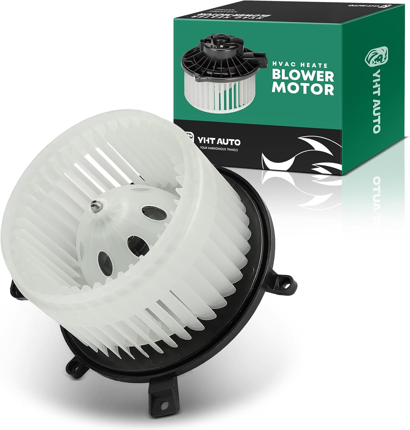 YHTAUTO Front AC Heater Blower Motor Replacement for Chrysler Dodge Jeep Select Models, Town & Country 08-16, Grand Caravan 08-20, Durango 11-25, Grand Cherokee 11-21, Grand Cherokee WK2 22