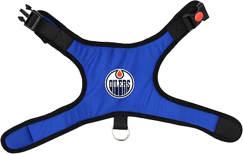 Edmonton Oilers - Arnés de chaleco acolchado premium con cierre de seguridad (XS)