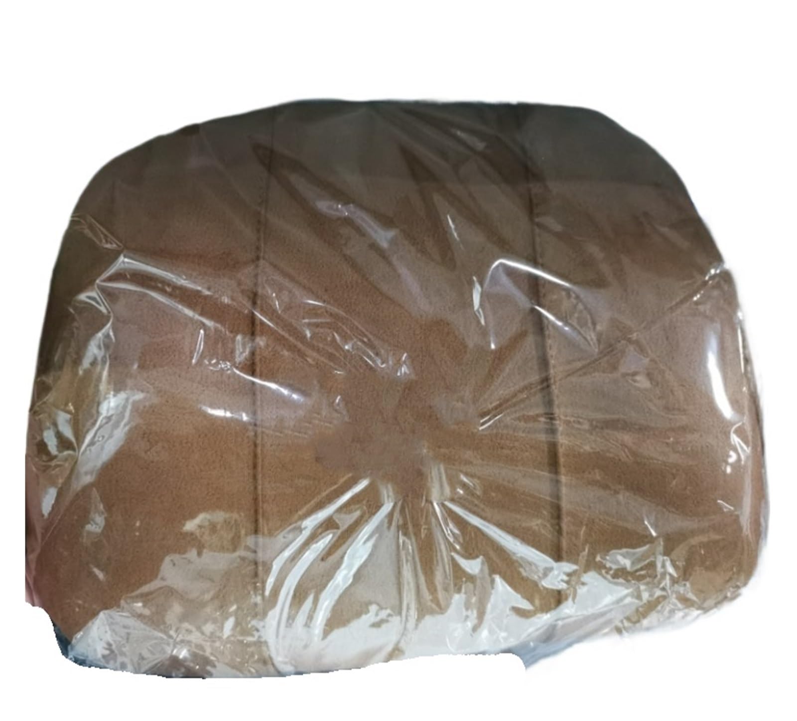 Msfhtgf Brown Car Headrest， Car Seat Headrest Neck Pillow Support Memory Foam