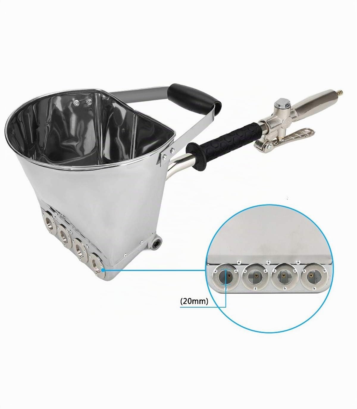 Grupo K-2 Wonduu Máquina Portátil Pulverizadora de Mortero de Pared | Revocadora de Cemento y Mortero | Pulverizador Portátil Profesional | Potencia 3000W